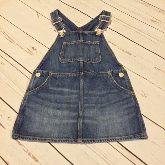 baby jean overall dress